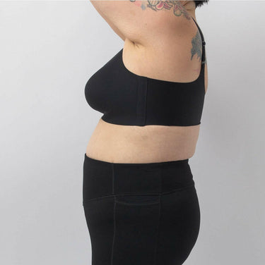 Black Soft Wireless Bra - Soft Essentials